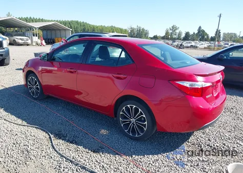 2016 Toyota Corolla S Plus from USA, damaged, VIN 2T1BURHE6GC682433